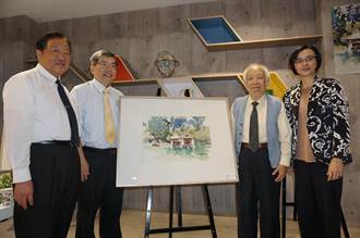 88歲國寶畫家孫少英 彩筆譜繪台中舊城