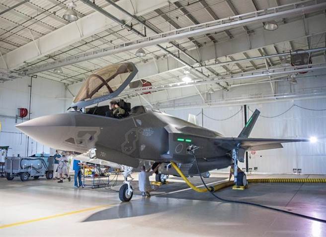 首架在日本由三菱重工在名古屋完成组装的F-35战机。（图／Lockheed Martin)