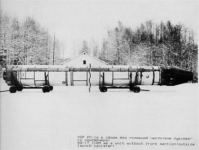 前苏联时期的SS-17洲际弹道导弹。（图／美国科学家联盟）