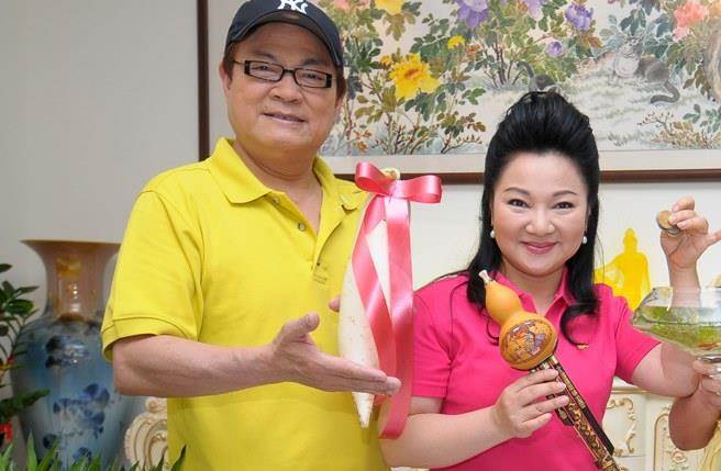 劉福助不滿好友白冰冰遭辱。(本報系資料照)