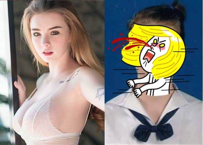 极品嫩模全身都动过刀 儿时照曝光网惊：有差吗？(图翻摄自IG/jessievardie)