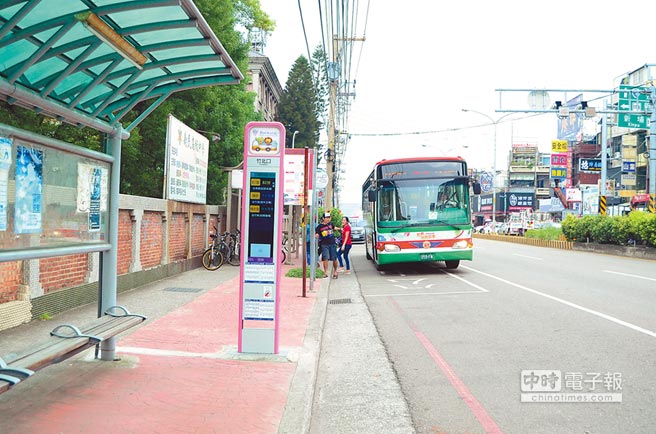 竹縣公車智慧站牌新增25處 地方新聞 中國時報