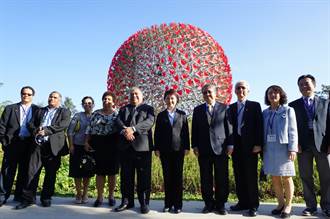 島國友邦諾魯總統訪台 盧秀燕陪同參觀花博
