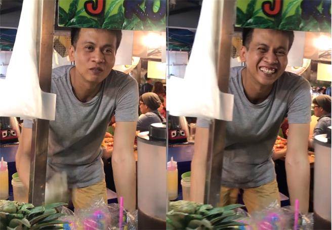 果汁西施的丈夫(图翻摄自/微博)