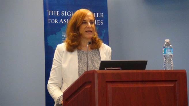 葛來儀。（圖／中央社）