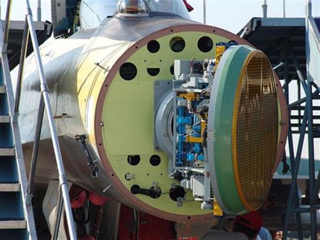 俄罗斯的雪豹E相控阵雷达。（图／网路）