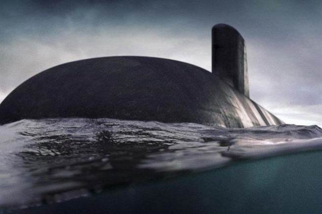 澳洲「攻击」号（HMAS Attack）潜舰的示意图。（海军集团）