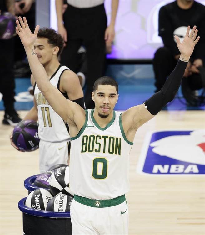 NBA》神奇Logo Shot!塔圖搶下技術挑戰賽冠軍 - 體育 - 中時電子報