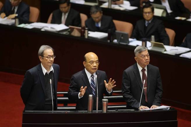 行政院長蘇貞昌昨在立法院答詢時表示，現在核能發電已是事實上不可能。（資料照片/中央社）