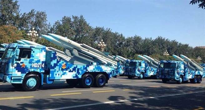 中共的鷹擊12巡航導彈外型與性能與國軍目前使用的雄三飛彈相當類似。（圖／網路）