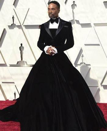 男星穿晚礼服踩场奥斯卡