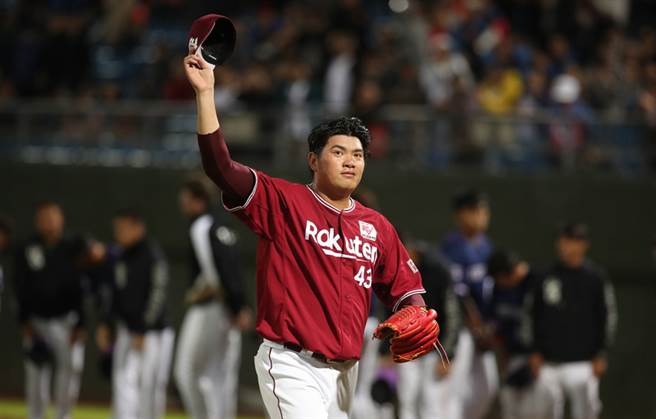 效力乐天金鹫队的宋家豪过去也曾是育成洋将。（中央社资料照）