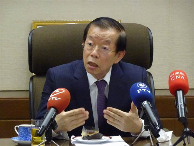 驻日代表谢长廷。