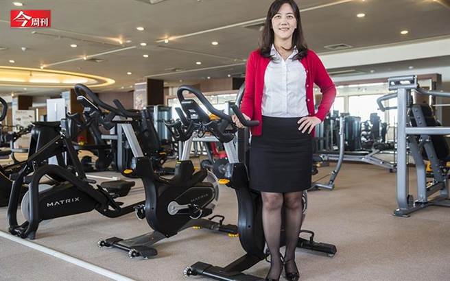 亞洲第一、全球第三大健身器材製造商喬山業務部副總經理羅雅芳。(圖/今周刊提供)