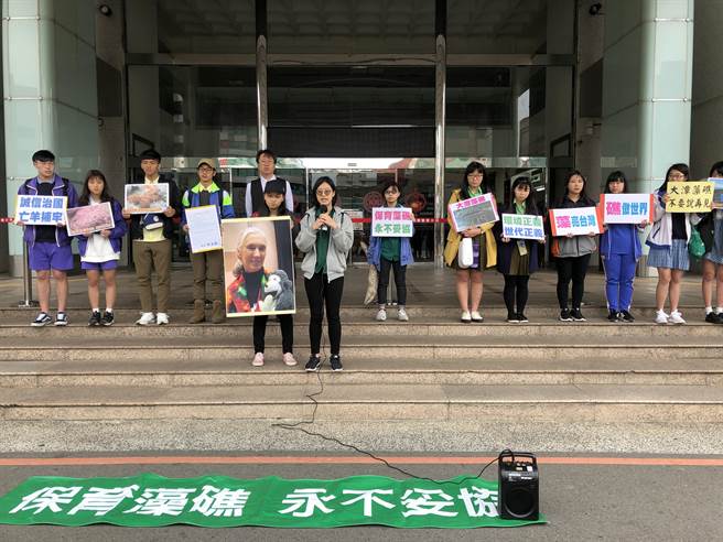 社長、「小綠綠」戴進葳認為珍貴海洋資源不該消失、不該被破壞。(蔡依珍攝)