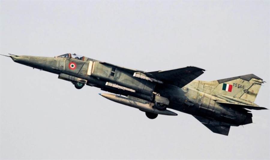 MiG-27戰機已相當老舊，目前只有印度、哈薩克還在操作。(圖/印度空軍)