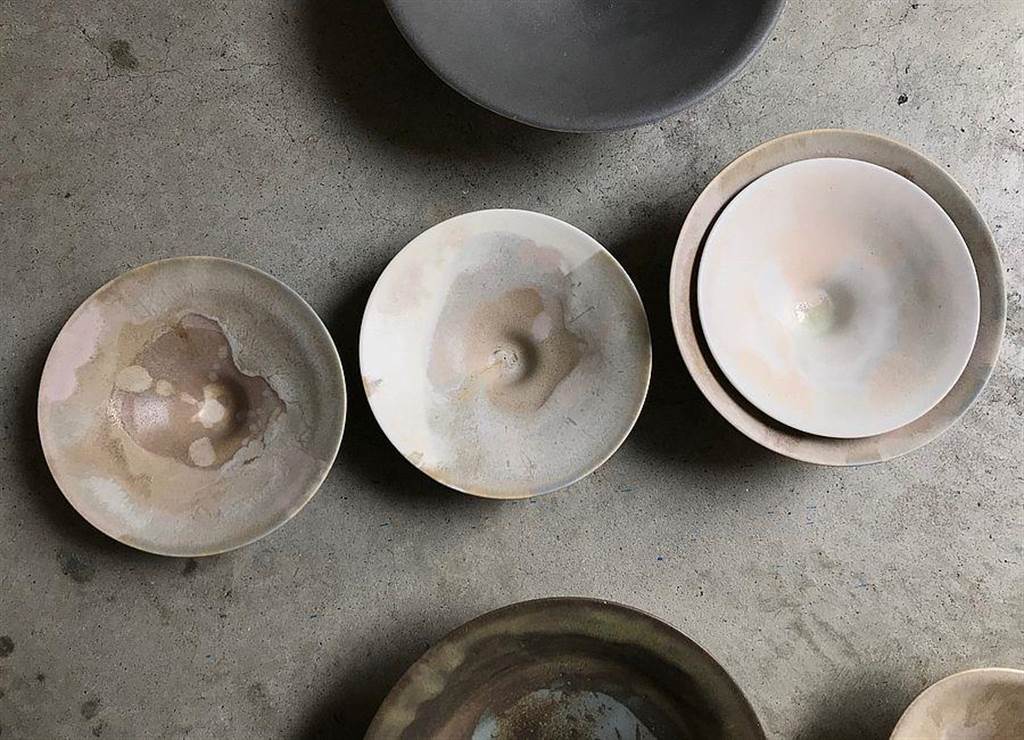 陶芸家池田優子さんのお皿