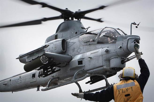 美國海軍陸戰隊是AH-1Z直升機的唯一用戶。(圖/美國海軍陸戰隊)