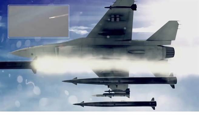 以色列F-16發射的「狂暴」導彈空透了敘利亞S-300防空系統，引發國際媒體議論。圖為以色列軍工企業製作的F16發射狂暴導彈想像圖與試射導彈照片（左上）。（圖／以色列軍事工業公司網頁）