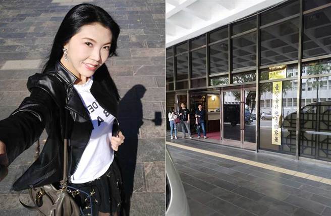 刘乐妍挨告出庭，气检察官不站她这边，痛骂「真的很民进党」。(取材自刘乐妍脸书)