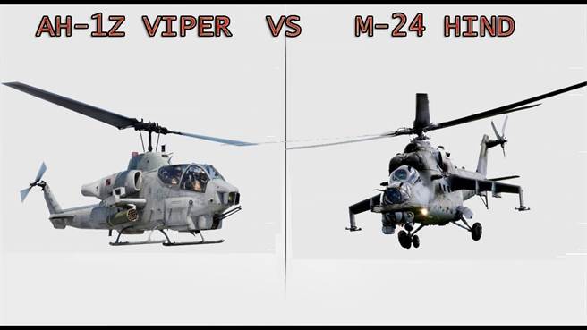 1980年末，美國分析直升機空戰的可能性，提升攻擊直升機的火力。(圖/youtube)