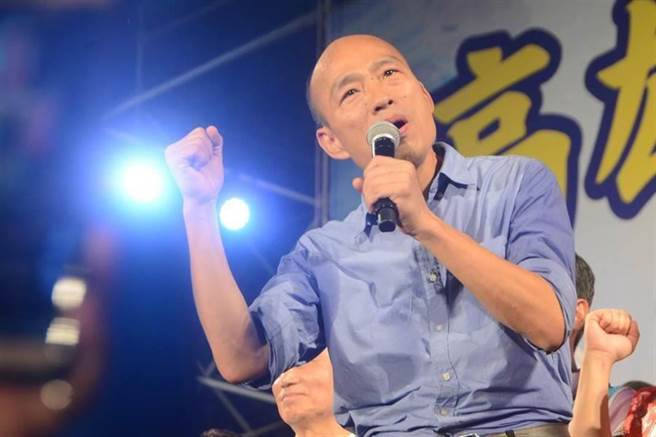 高雄市长韩国瑜。（中时资料照）