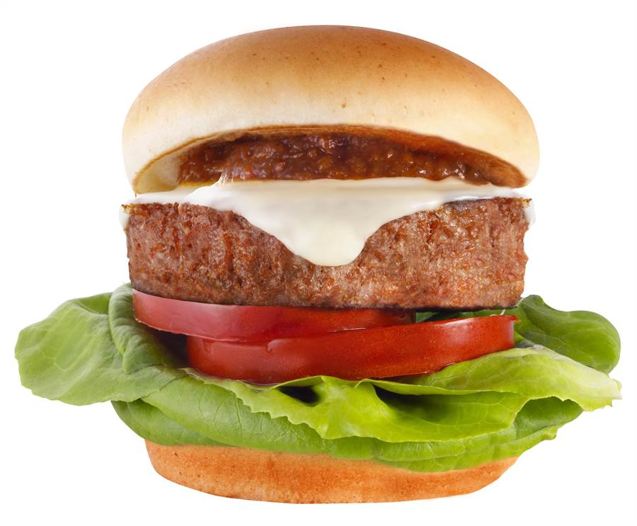 摩斯漢堡為搶攻蔬食商機，採用又稱科技肉或超越肉的「Beyond Meat未來漢堡肉」為食材，於6／6日起於5家門市以「限量限定」方式推出「摩力蔬食堡」。（圖／摩斯漢堡）