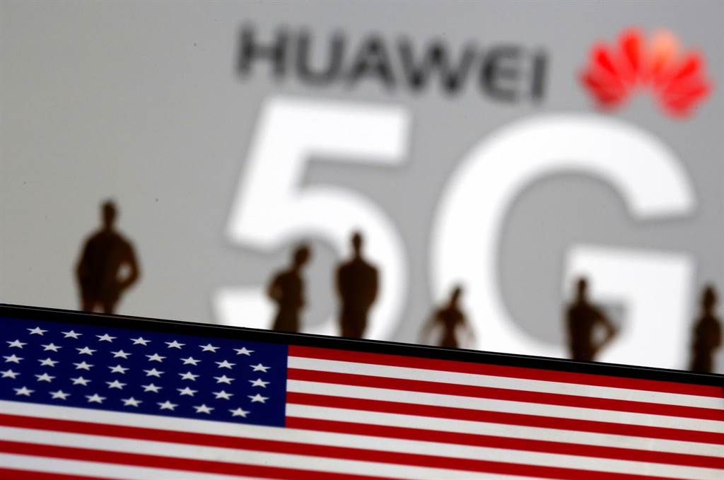 中美5G大战示意图。（路透）(photo:ChinaTimes)