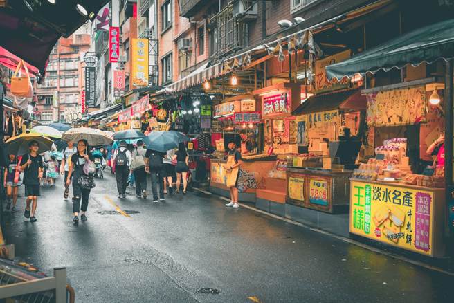 淡水老街值得去吗？在地人曝现况(图/达志影像)