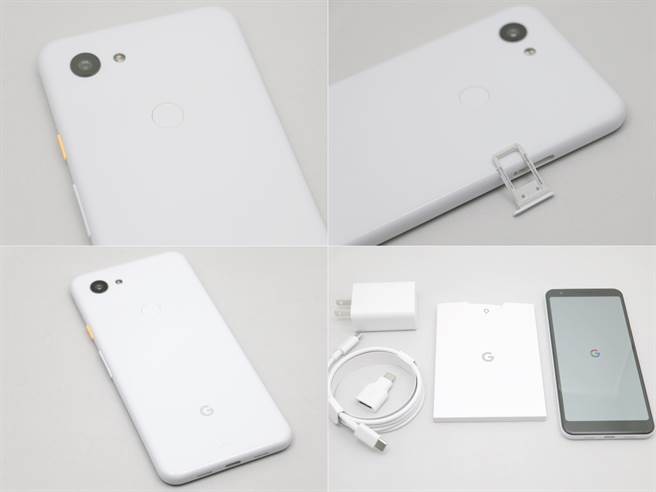 Google Pixel 3a机身。(图／黄慧雯摄) 