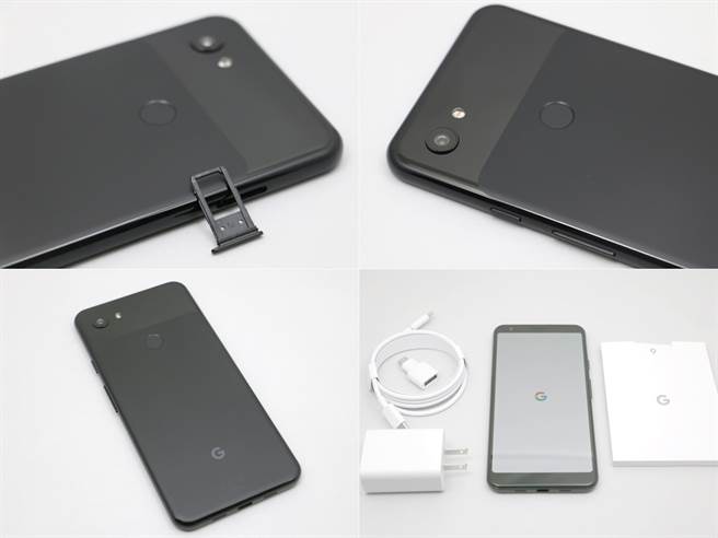 Google Pixel 3a XL机身。(图／黄慧雯摄) 