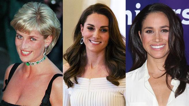 英國三位最具人氣的美麗王妃字跡各不同，也透露不同個性。（圖／美聯社、shutterstock）