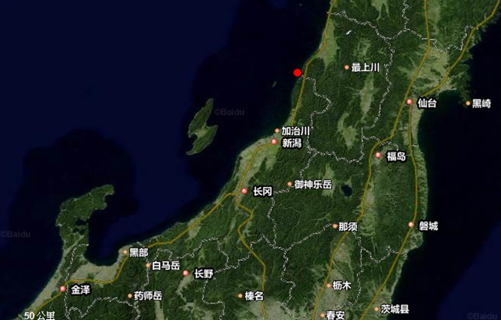 新潟發生芮氏規模6 8強震第1波海嘯已到岸 國際 中時