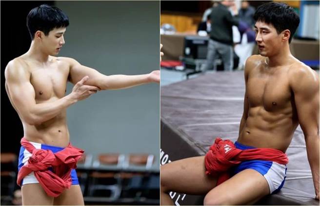 維持《太陽的後裔》中飾演特種隊中士的好身材，他在新戲《她的私生活》也有身材的展現。（圖／翻攝自安普賢IG）