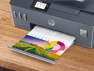 HP 推全新連續供墨印表機
