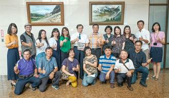 竹市美術協會在地檢署做夏之旅聯展