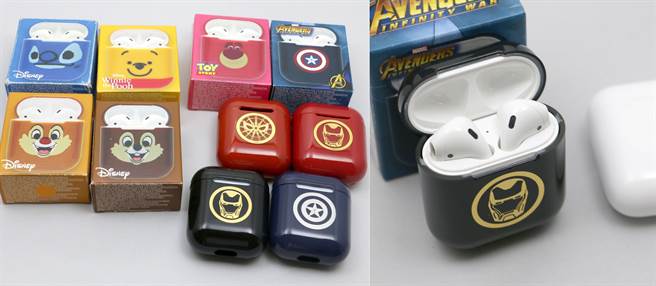 〈CAMINO〉品牌的硬式保护套与装上后的状态(右) 。(图／黄慧雯摄)