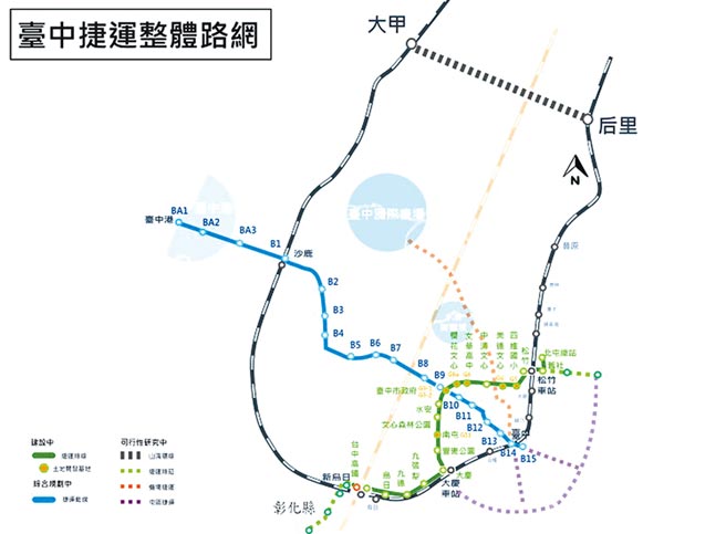 台中迎接捷運新紀元綠線明年全線通車 焦點要聞 中國時報