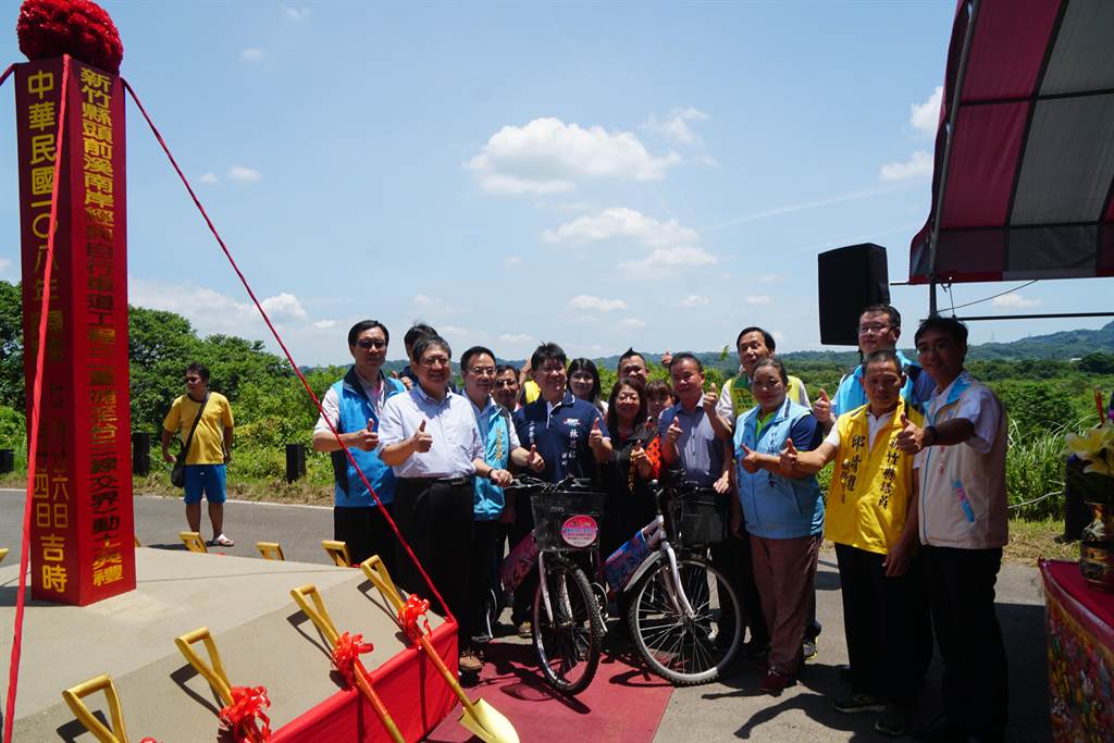 打通頭前溪自行車道將建二重至竹東河濱公園路段 生活 中時