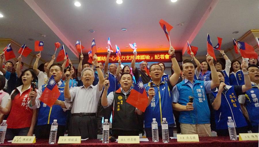 國民黨桃園大團結，將在總統候選人韓國瑜8月3日到場當天，展現驚人氣勢。（甘嘉雯攝）