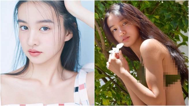 16歲木村光希 最強星二代 尺度全開 中空比基尼露半乳 名人 時尚