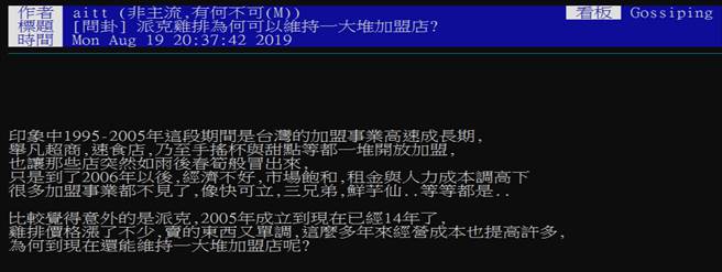 网友纷纷留言鸡排好吃原因。(PTT)