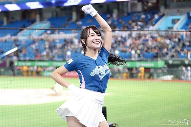 LamiGirls队长巫苡萱。(翻摄自巫苡萱脸书)