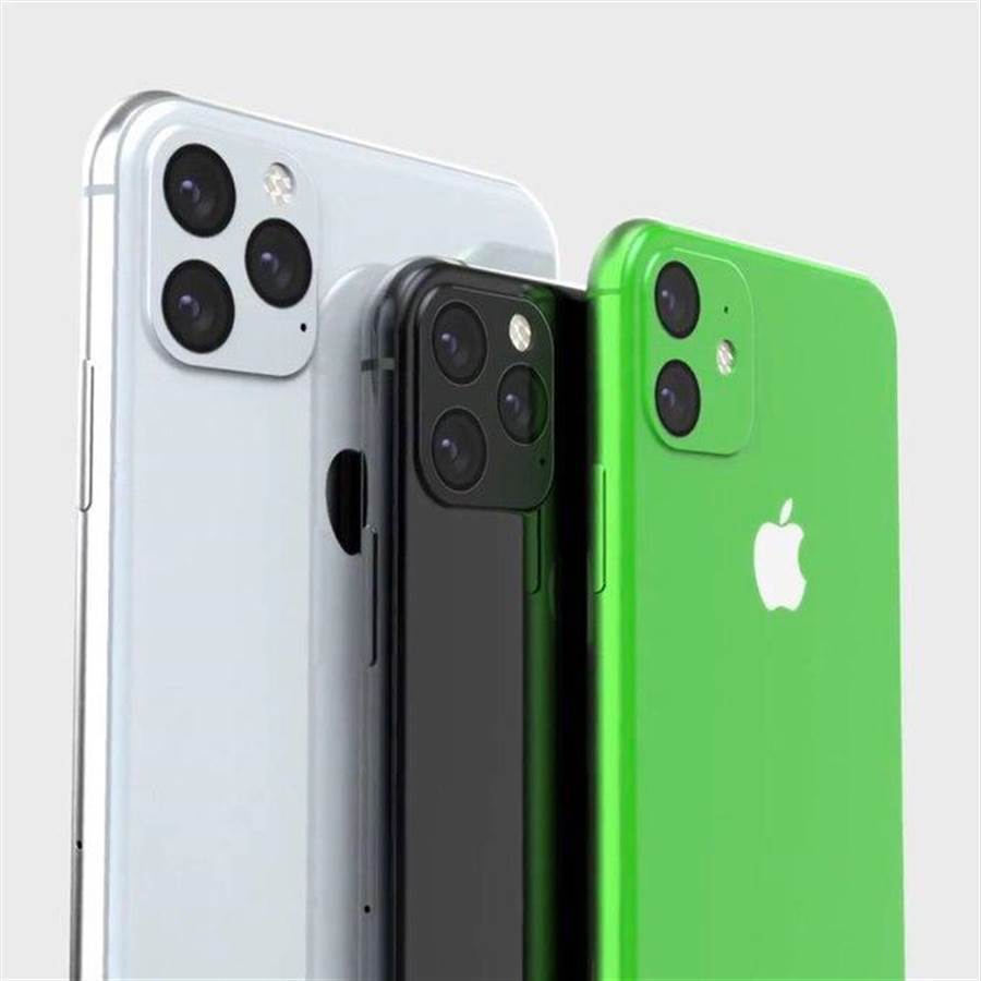 爆料達人之一的 Ben Geskin 在 Twitter 分享 2019 年新 iPhone 渲染圖，當中出現了綠色的 iPhone XR。(圖／翻攝Twitter)