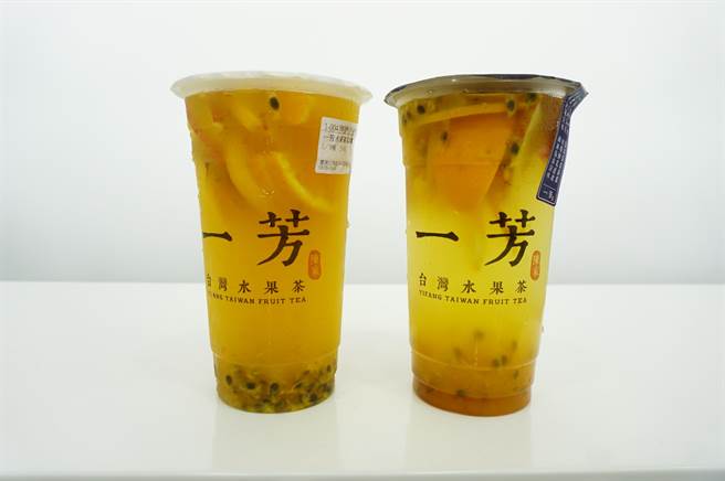 水果茶为墨力国际旗下「一芳」的招牌饮品。（王文吉摄）
