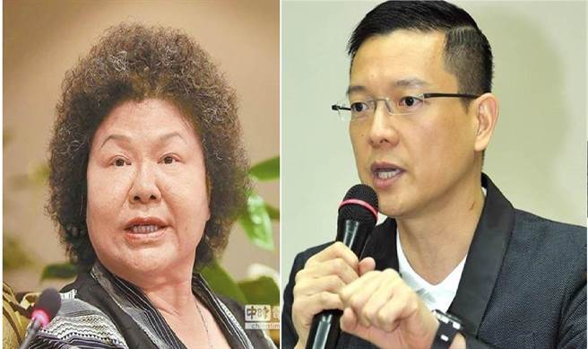 前高雄市长、总统府秘书长 陈菊(左)、前国民党立委、韩国瑜竞选办公室副执行长 孙大千(右)。(图/合成图，本报资料照)