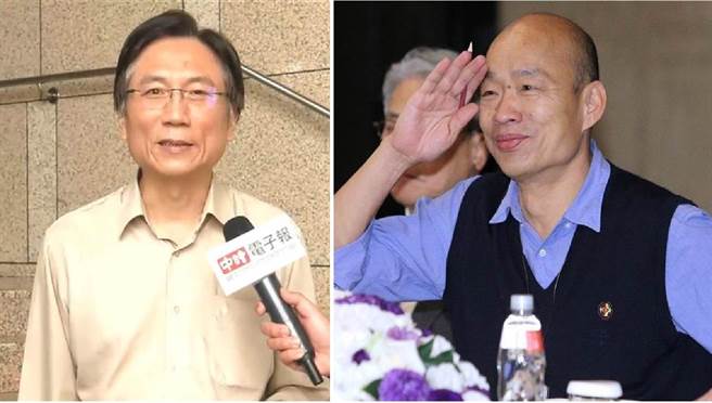 桃园市议员詹江村(左)、高雄市长韩国瑜(右)。(图/合成图，本报资料照)
