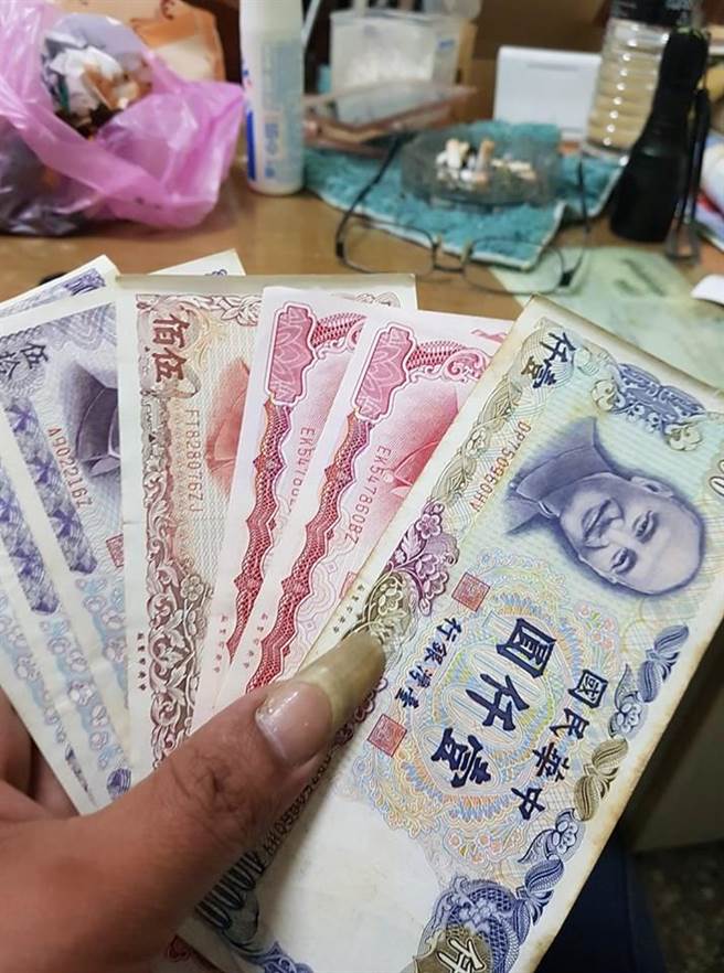 网友透露旧大钞一千元又有「恶面欸」的昵称。（摘自爆废公社公开版）