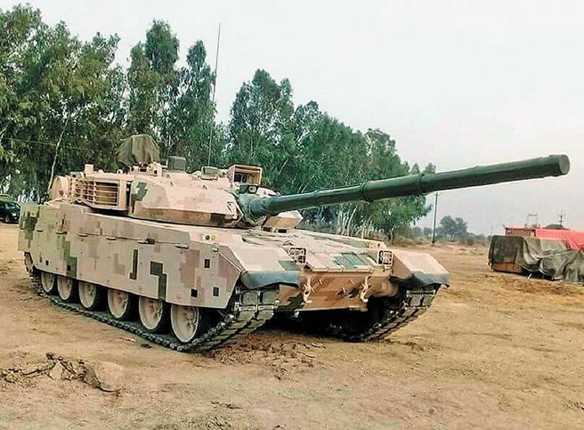 大陸最新一代坦克VT-4。（取自環球網）