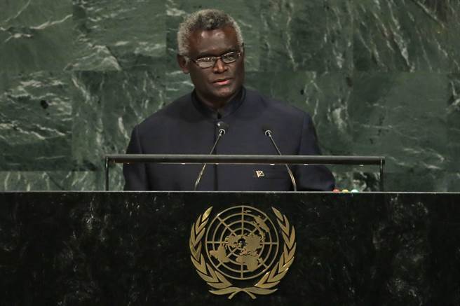 索罗门总理表示，台湾抵抗不了澳洲的外交压力。(图/美联社)